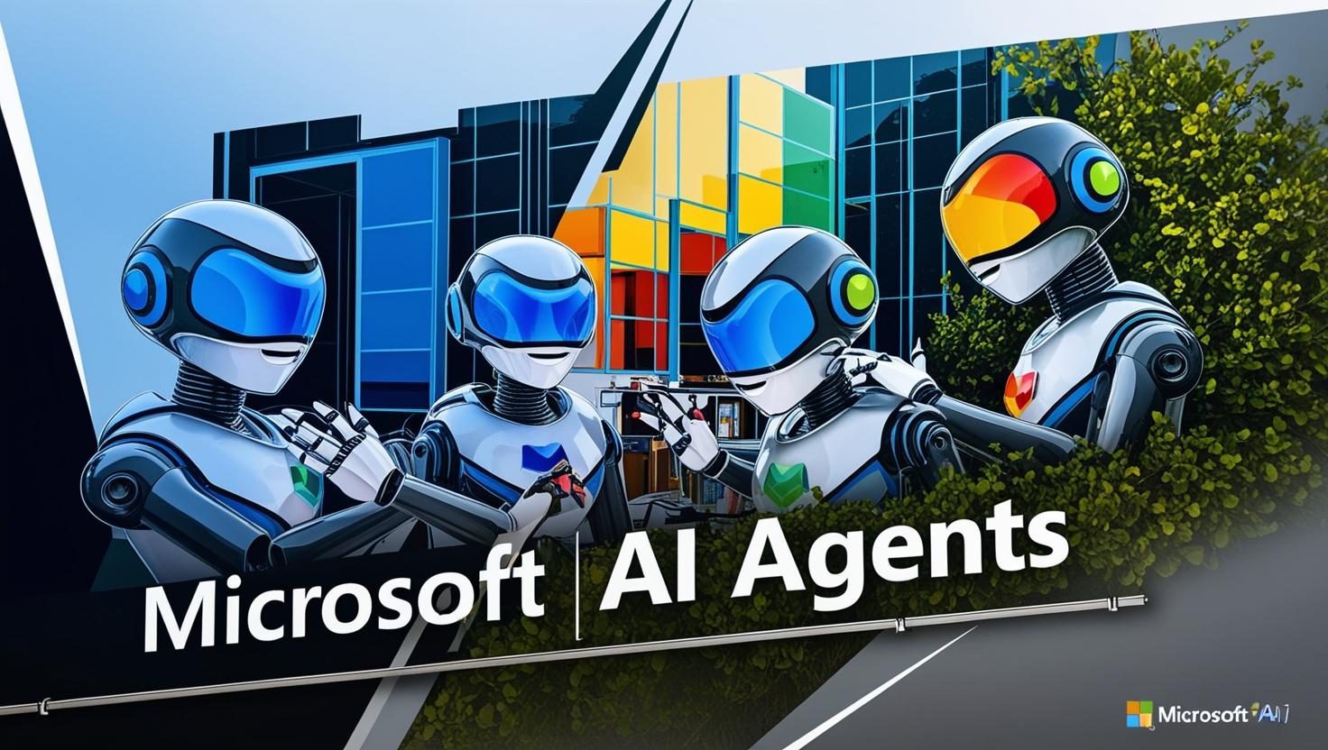 Microsoft's AI agents collaborating using Model Context Protocol to enhance memory capabilities.